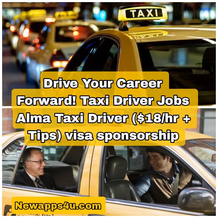 Drive Your Career Forward! Taxi Driver Jobs in Alma Taxi Driver ($18/hr +)
