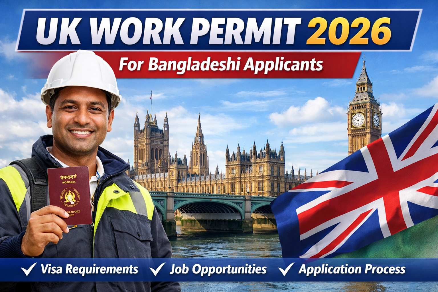 UK Work Visa 2026 for Bangladeshi Workers